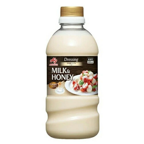 味の素　ドレッシング「北海道ミルク&ハニー」　５００ｍｌ×12本