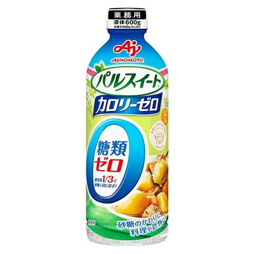 AJINOMOTO　味の素　パルスイ－トゼロ液体　600g×10袋