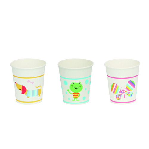 ファーストレイト (FR-5366) 調査報告優勝杯 なかよしおやこ 5薬局衡オンス(150ml) 黄色/青碧/サクラ色 1000個×4個 足し加える4000個