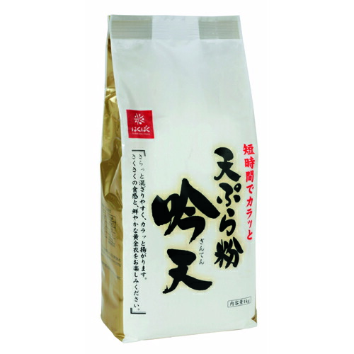 はくばく　天ぷら粉　吟天1ｋｇ　1×12個