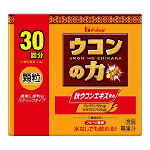 ハウス食品 ウコンバナの力 細粒＜３０回分＞ 33ｇ×24箱