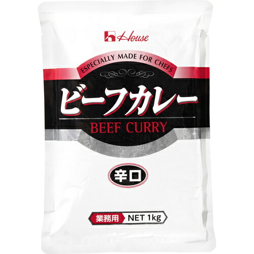 ハウス食品 1kg ビーフカレー辛口 1kg×12個|Re-light