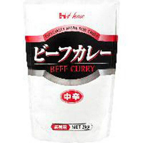 ハウス食品　３ｋｇ　ビーフカレー中辛　３ｋｇ×4個 10,600円