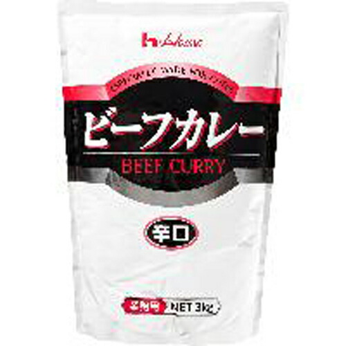 ハウス食品 3kg ビーフカレー辛口 3kg×4個|Re-light