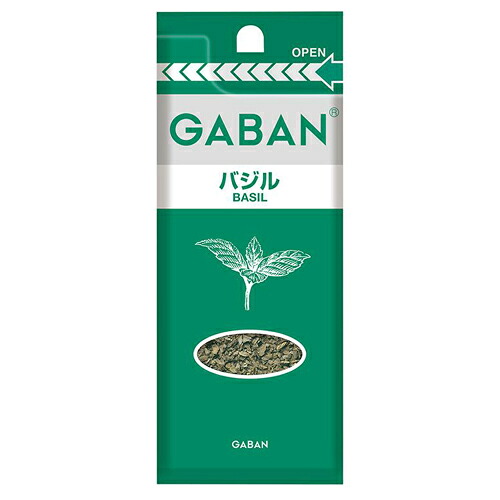 ハウス食品　GABAN　ギャバン　バジルホール袋　６ｇ　10×8個　合計80個