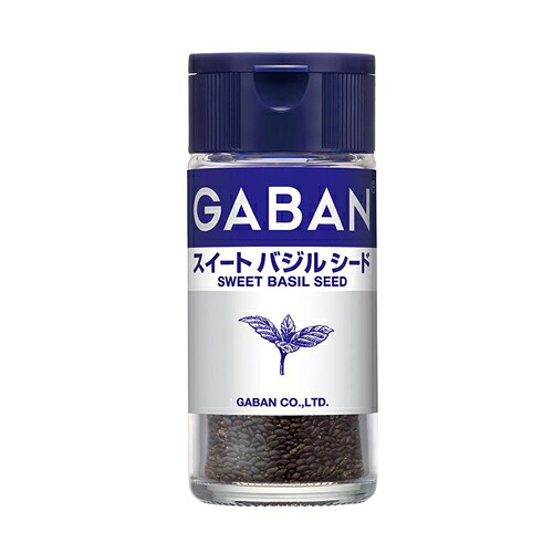 ハウス食品 GABAN ギャバン スイートバジルシード ホール 24g 5×6個 合計30個|Re-light