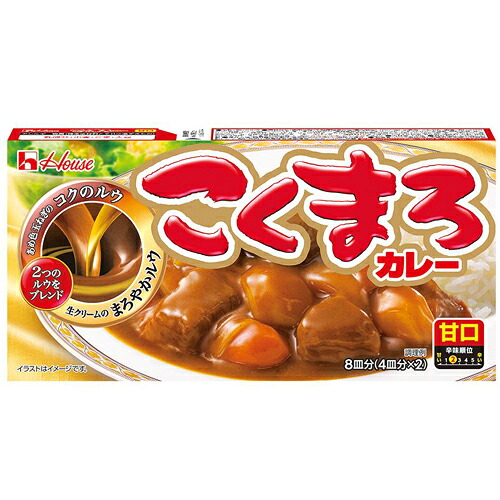 ハウス食品　こくまろカレー　甘口　１４０ｇ　10×6個　合計60個