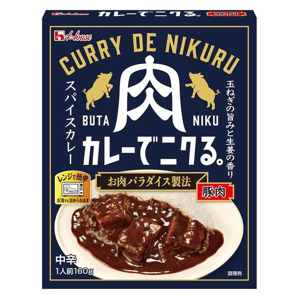 ハウス食品　１６０ｇ　カレーでニクる。　豚肉　１６０ｇ×60個