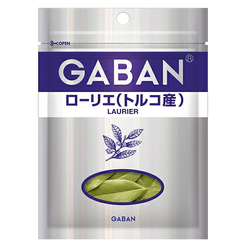 ハウス食品 GABAN ギャバン ローリエホール袋(トルコ産) 4g 10×8個 合計80個|Re-light