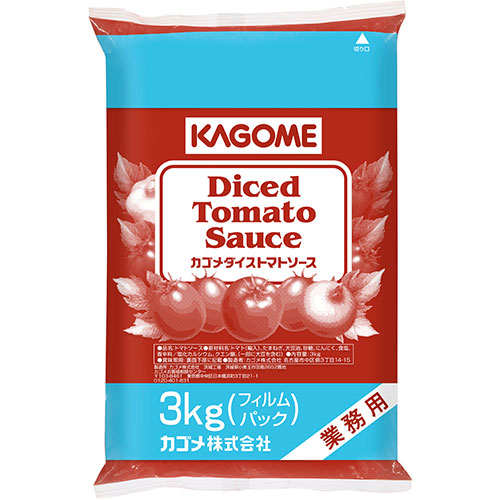 カゴメ　ダイストマトソース３ｋｇ×4個 パスタソース 洋食 調味料