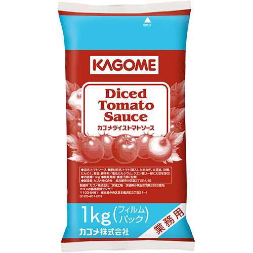 カゴメ　ダイストマトソース１ｋｇ×12個 パスタソース 洋食 調味料