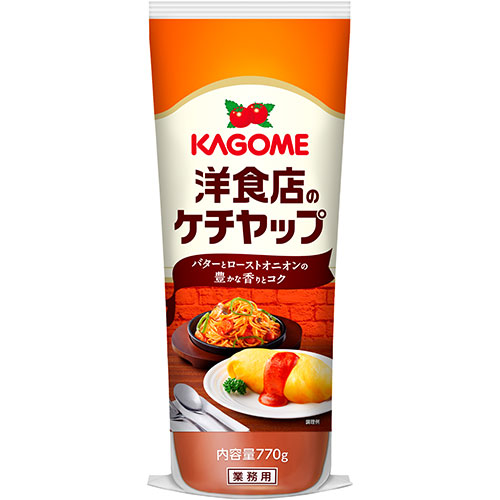 カゴメ　洋食店のケチャップ７７０ｇ×12個 トマト 洋食 調味料