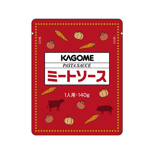 カゴメ　パスタソースミートソース（Ｎ）１４０ｇ×60個 パスタソース 洋食 調味料