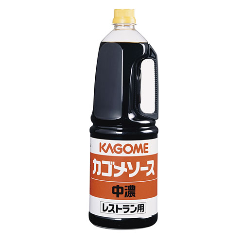 カゴメ　中濃ソースレストラン用（ＪＡＳ標準）１．８Ｌ手付×6個 調味料 とんかつ 中濃