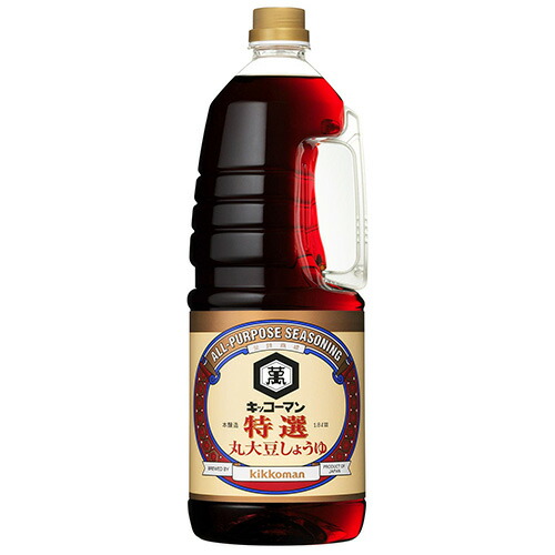 キッコーマン　特選丸大豆しょうゆ　1.8Ｌ×6本