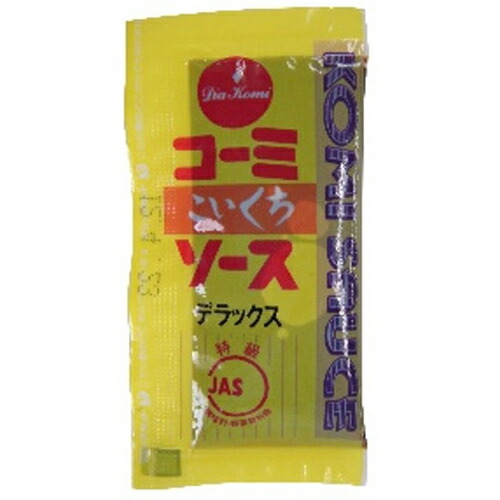 コーミ　デラックスこいくちソース　8g×100個×10袋　合計1000個