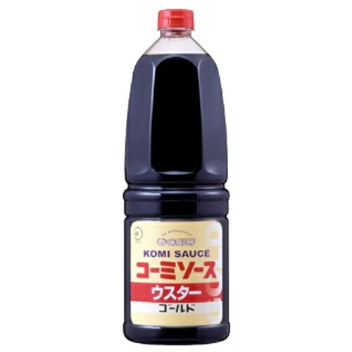コーミ　ゴールドウスターソース　１．８L×6個