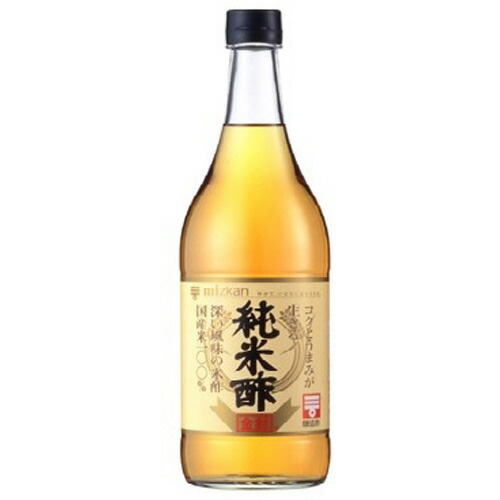 ミツカン　純米酢金封　900ml×12個