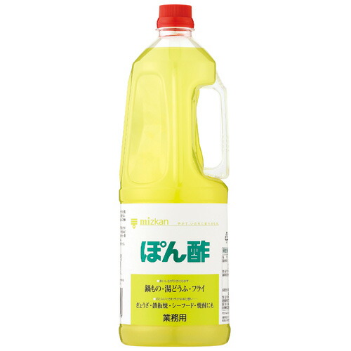 ミツカン　ぽん酢　（ペットボトル）　１．８Ｌ×6本