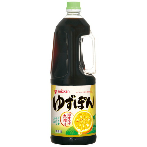 ミツカン　業務用ゆずぽん 　１．８Ｌ×6本
