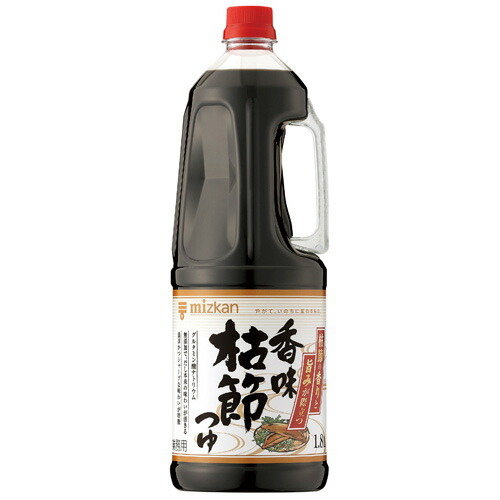 ミツカン　香味枯節つゆ　１．８Ｌ×6本
