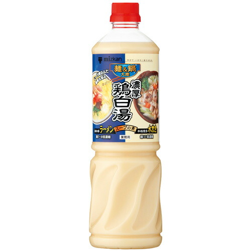 ミツカン　麺＆鍋大陸　濃厚鶏白湯スープの素　１１１０Ｇ×8本
