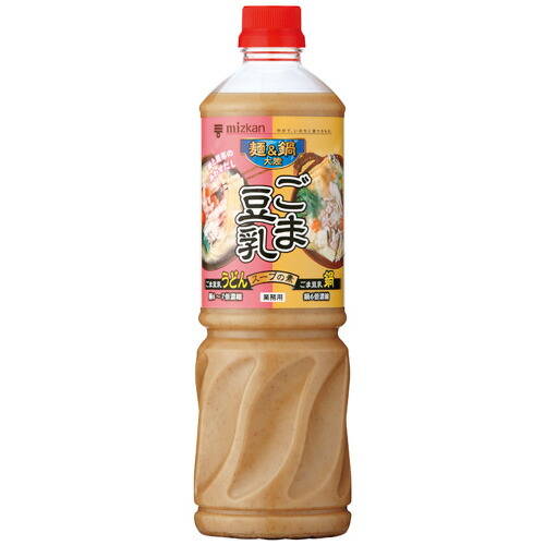 ミツカン　麺＆鍋大陸　ごま豆乳スープの素　１１５０Ｇ×8本