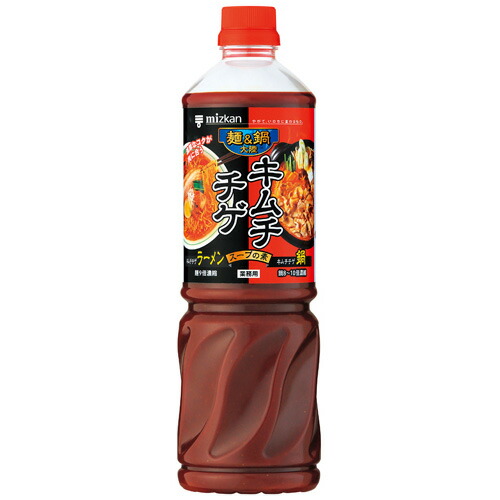 ミツカン　麺＆鍋大陸　キムチチゲスープの素　１２７０Ｇ×8本