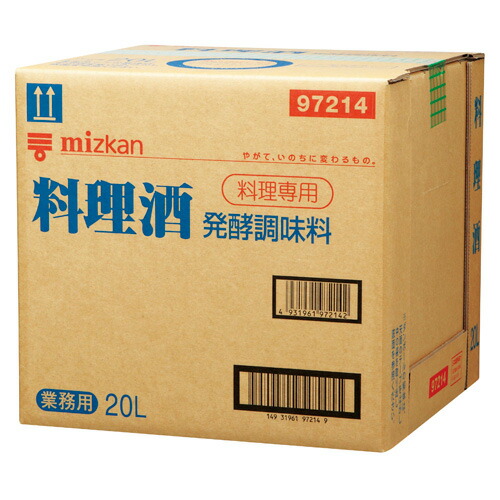 ミツカン　料理酒　２０Ｌ×1箱