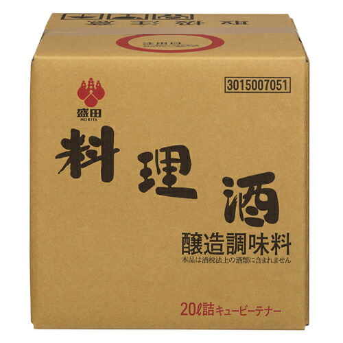 盛田　料理酒　２０Ｌ×1個
