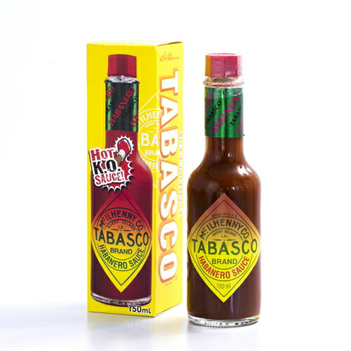 日本珈琲貿易　タバスコ　ハバネロホットソース　150ml×12個