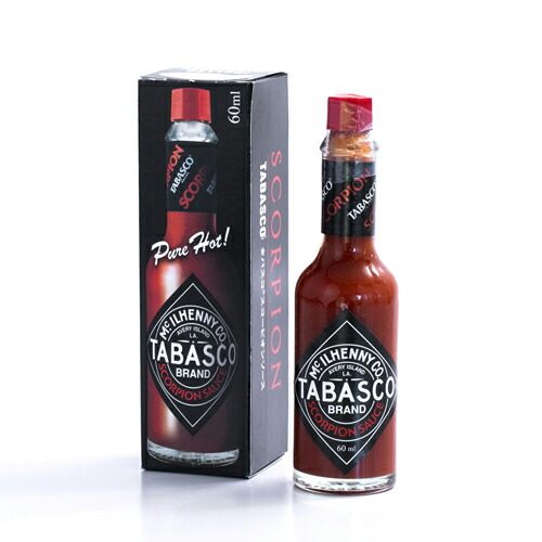 日本珈琲貿易　タバスコ　スコーピオンソース　60ml×72個