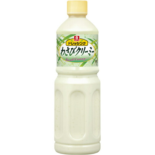 リケン　ドレッシング わさびクリーミー　1L×6本