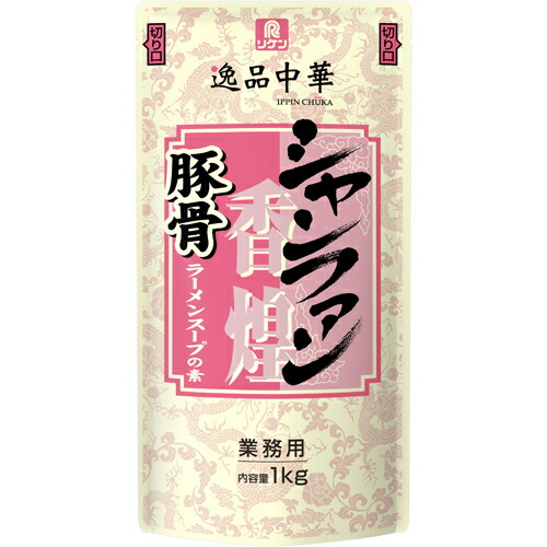 リケン　逸品中華 香煌豚骨ラーメンスープの素　1ｋｇ×12袋