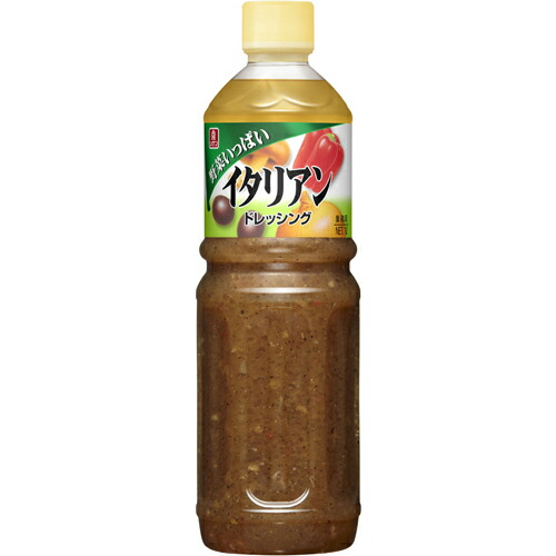 リケン　野菜いっぱいドレッシング イタリアン　1Ｌ×6本