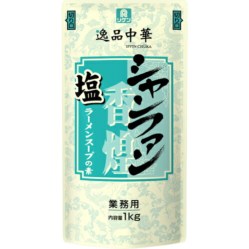 リケン　逸品中華 香煌塩ラーメンスープの素　1ｋｇ×12袋