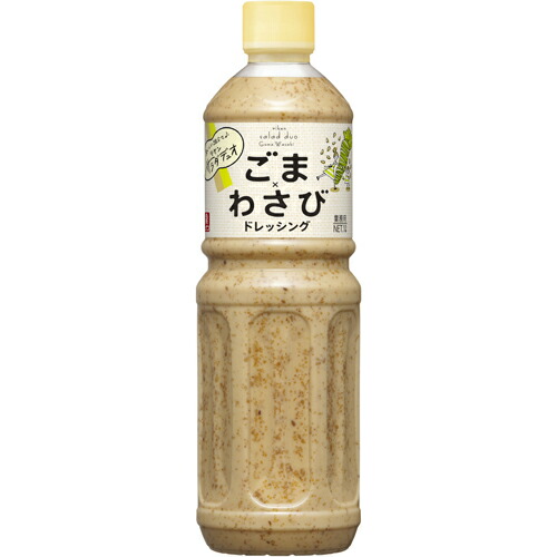 リケン　リケン サラダデュオ ごまわさびドレッシング　1L×6本
