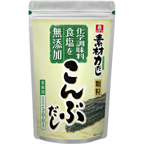 リケン　素材力だし こんぶだし　500ｇ×10袋