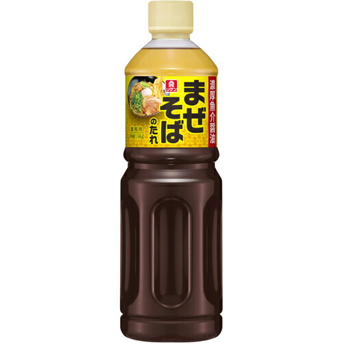 リケン　まぜそばのたれ 濃厚魚介醤油　1146ｇ×6本