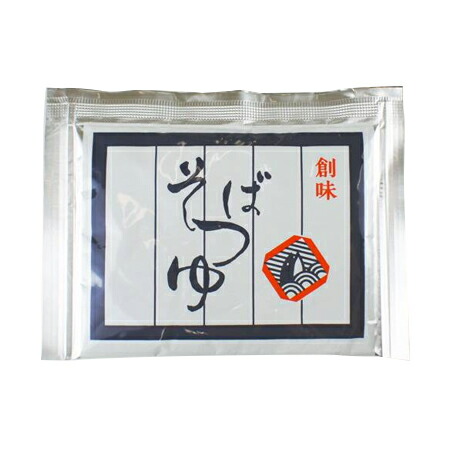 創味食品　そばつゆ小袋　25ml×100×4個　合計400包