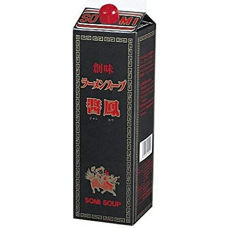 創味食品　ラーメンスープ醤鳳　1.8L×6個