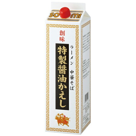 創味食品　特製醤油かえし　1.8L×6個