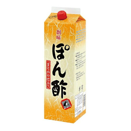 創味食品　ぽん酢　1.8L×6個