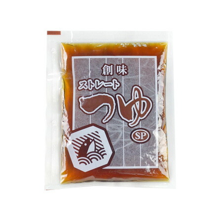 創味食品　ストレートつゆＳＰ　80ml×40包×4個　合計160包