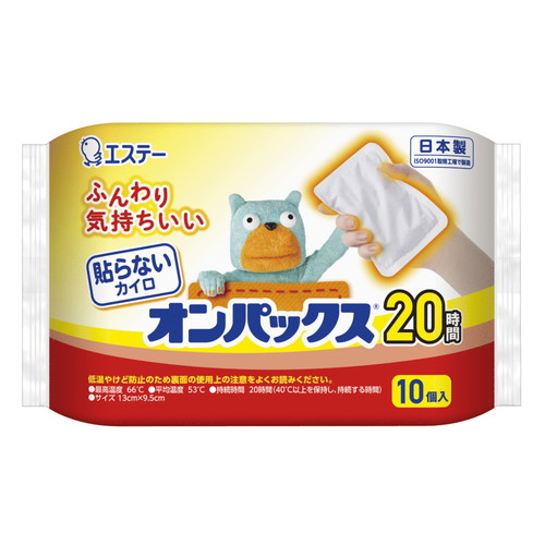 エステー 貼らないオンパックス10P 10個×24個