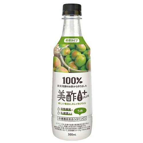 美酢(ミチョ)　プラス　うめ　500mL×24本