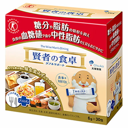 【箱入配送／7箱セット】賢者の食卓 6g×30包 60日分】難消化性デキストリン 大塚製薬 賢者の食卓(6g×30包) 6