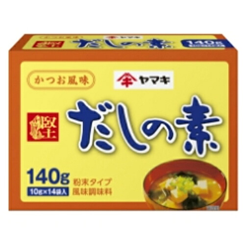 ヤマキ　だしの素　140g(10g&times;14p)　10個&times;4個　合計40個｜Re-light