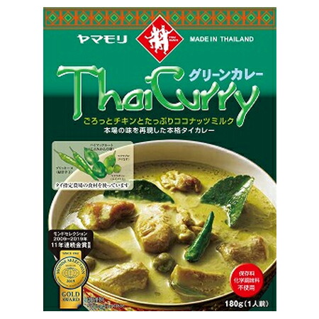 ヤマモリ　Ｎ　タイカレー　グリーン180g×30個