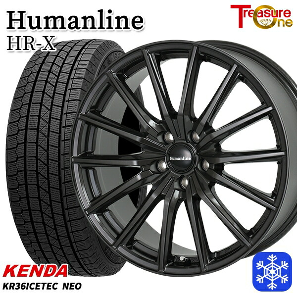 スタッドレスタイヤホイール4本セット 175/80R15 パジェロミニ 2025年製 ケンダ アイステックネオ KR36 トレジャーワン ヒューマンライン HRX TB 15インチ 6.0J 5H114.3